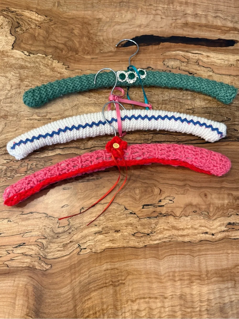 Vintage Crochet Hangers
